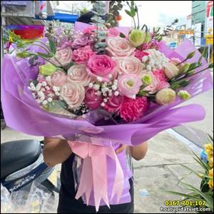 Dịch vụ hoa tươi phường Tân Hưng Quận 7 DVB142