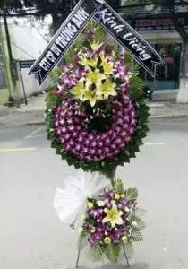 Hoa tang lễ DVV60