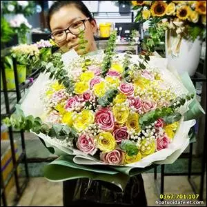 Dịch vụ hoa tươi xã Xuân Ninh Quảng Ninh Quảng Bình DVB168